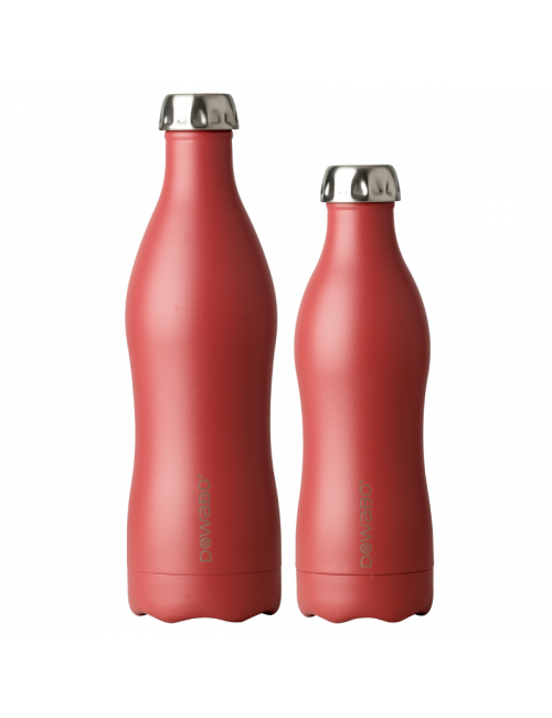 Termo Dowabo colección Tierra de doble pared Berry - 750 ml - Rojo