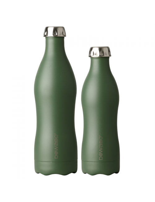 Termo Dowabo colección Tierra de doble pared Oliva - 750 ml - Verde