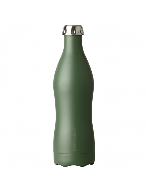 Thermos Dowabo Collection Terre à double paroi Olive - 750 ml - Vert