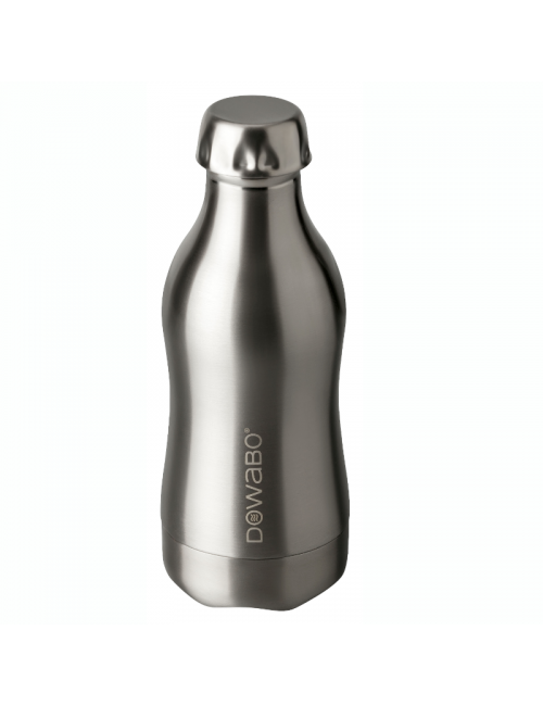 Bouteille thermos Dowabo double paroi en Acier Pur - 750 ml - Argent