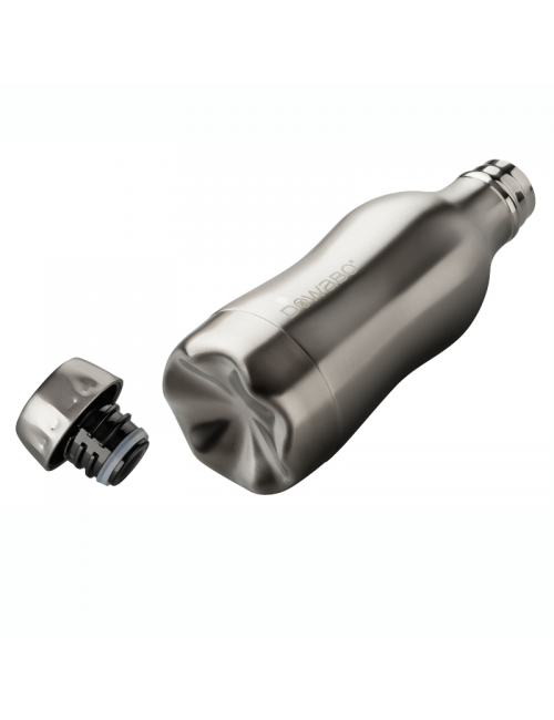 Termo Dowabo de doble pared de Acero Puro-750 ml - Plateado