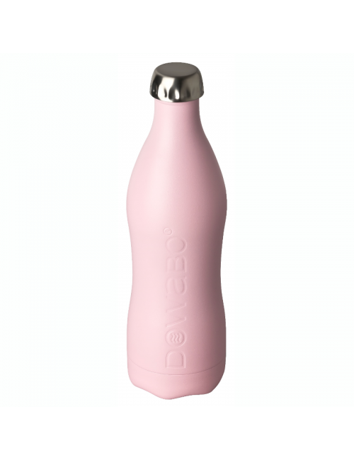 Dowabo Trinkflasche Cocktail Coll einwandig Flamingo-1200 ml - Rosa