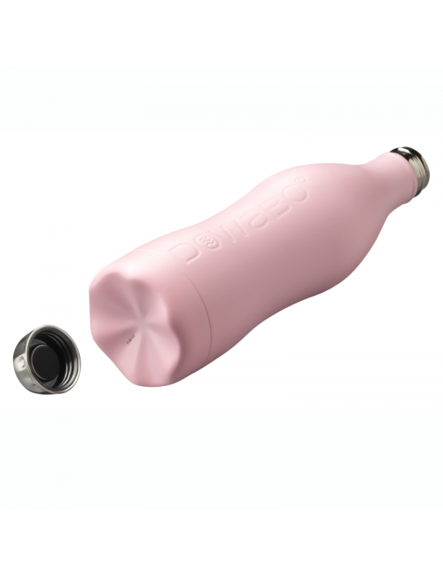 Dowabo bere bottiglia Cocktail Coll parete singola Flamingo-1200 ml-Rosa