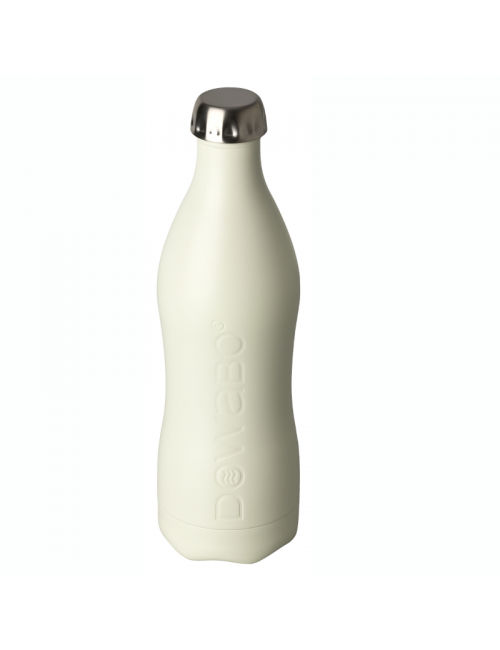 Bouteille à boire Dowabo Coll à cocktail simple paroi Pina Colada - 1200 ml - Blanc