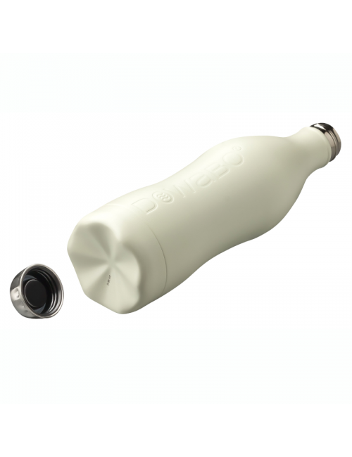 Botella para beber Dowabo Cocktail Coll Piña Colada de pared simple - 1200 ml - Blanco