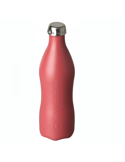 Bottiglia da bere Dowabo Earth collection single-walled Berry-1200 ml-Rosso