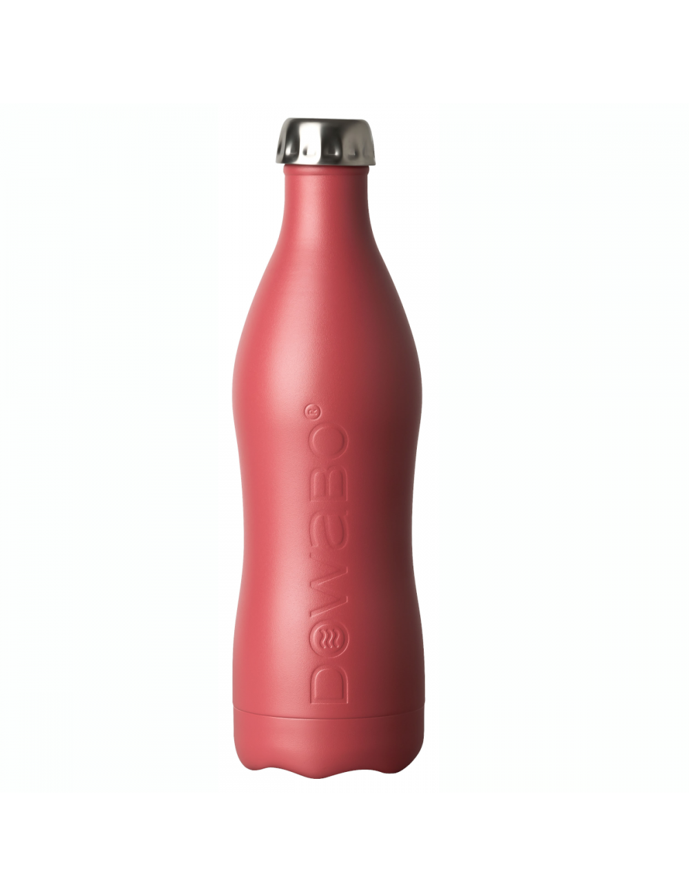 Bottiglia da bere Dowabo Earth collection single-walled Berry-1200 ml-Rosso