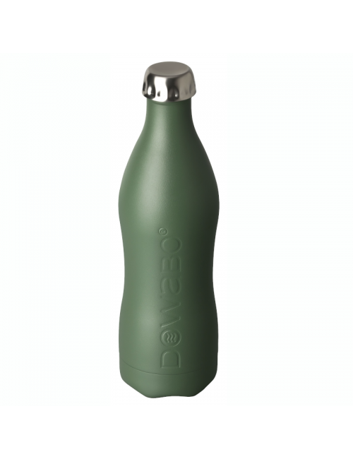 Dowabo borraccia Terra collezione parete singola Oliva-1200 ml-Verde