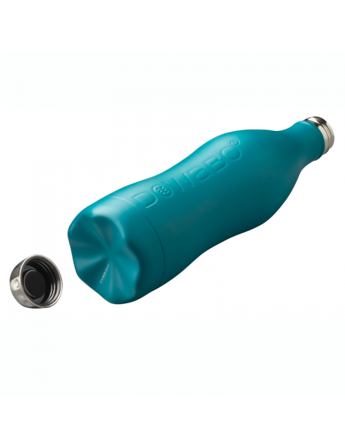 Dowabo bottiglia da bere Earth collection single Wall Petrol-1200 ml-Blu
