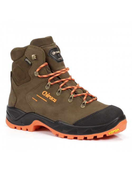 Scarpe da trekking Chiruca game Force Hi-Vis-GoreTex-Vibram-Marrone