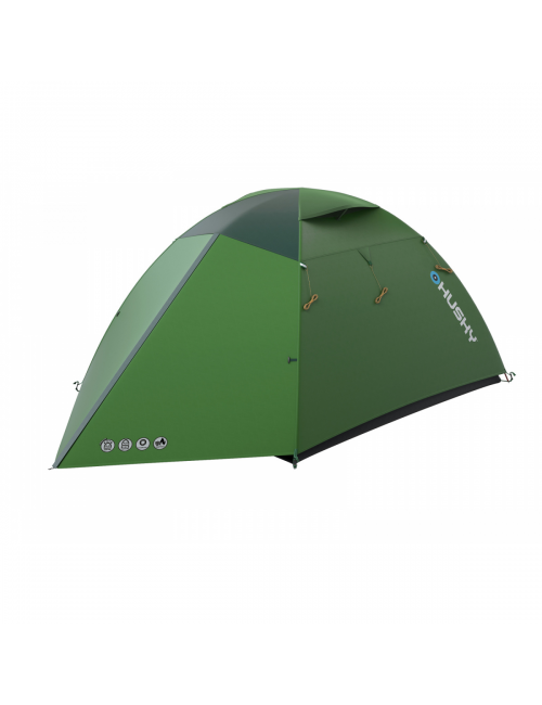 Tienda Husky extremadamente ligera Brillante 4 2021 - 4 personas-Verde