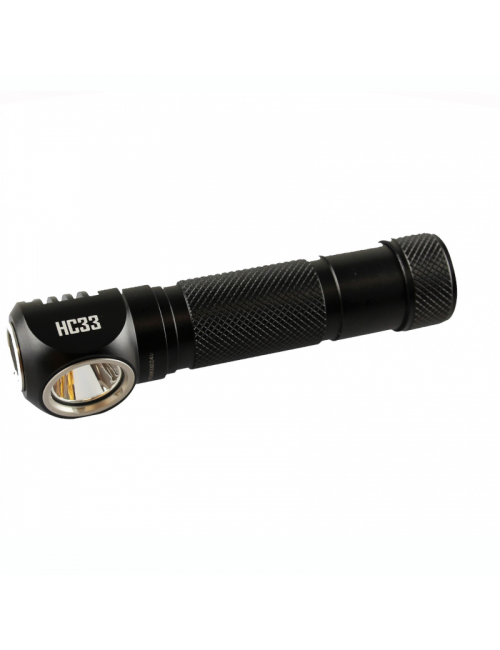 Lampe frontale et lampe de poche NiteCore hc33 - 1800 lumens-Noir
