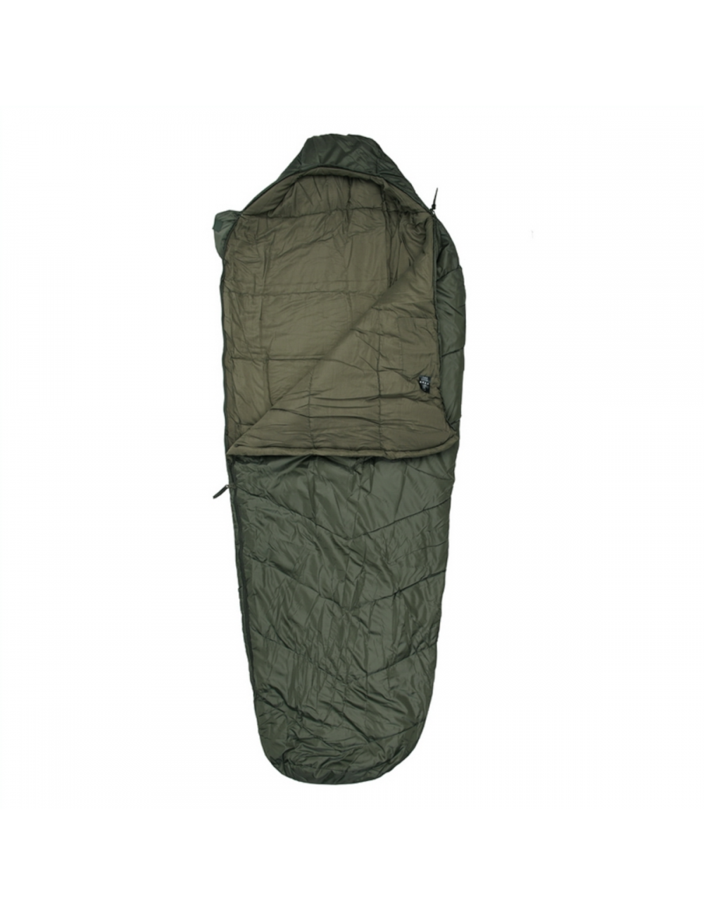 TF-2215 saco de dormir momia modular 0°C 230 x 86 cm - Verde