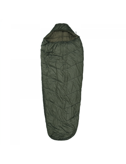 TF-2215 sacco a pelo mummia modulare 0°C 230 x 86 cm-Verde