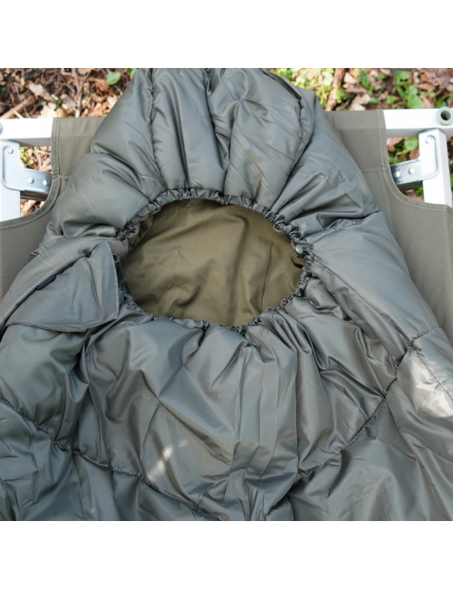 TF-2215 saco de dormir momia modular 0°C 230 x 86 cm - Verde