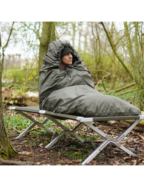 TF-2215 funda modular para saco de dormir al aire libre 255 x 92 cm-Verde
