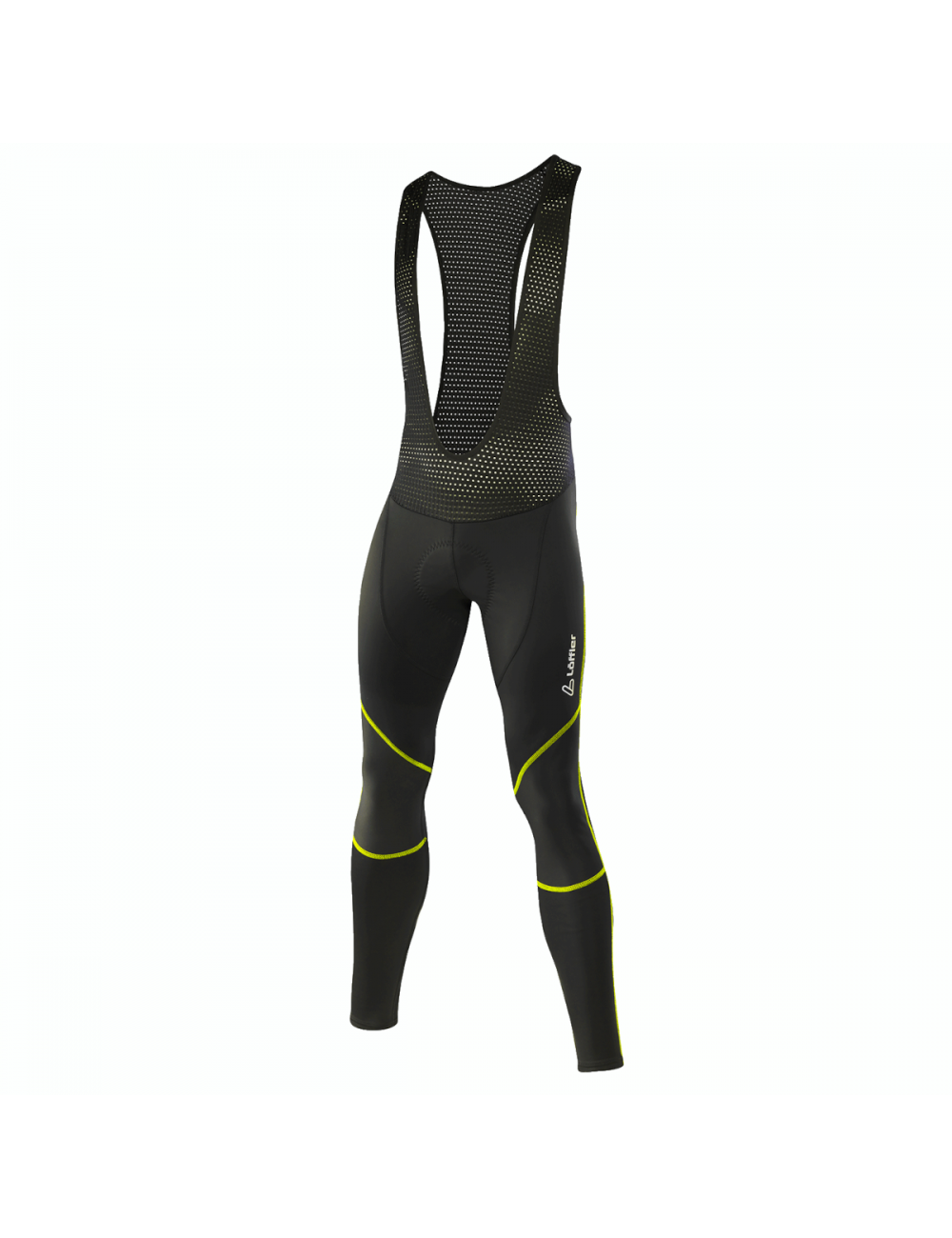 Loeffler cycling pants long m Bike Bib Tights WS Elastic for Men - Black