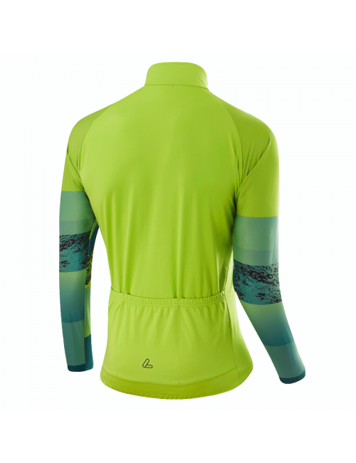 Chemise cycliste à manches longues Loeffler Maillot M Bike L / s Shalerock-Vert