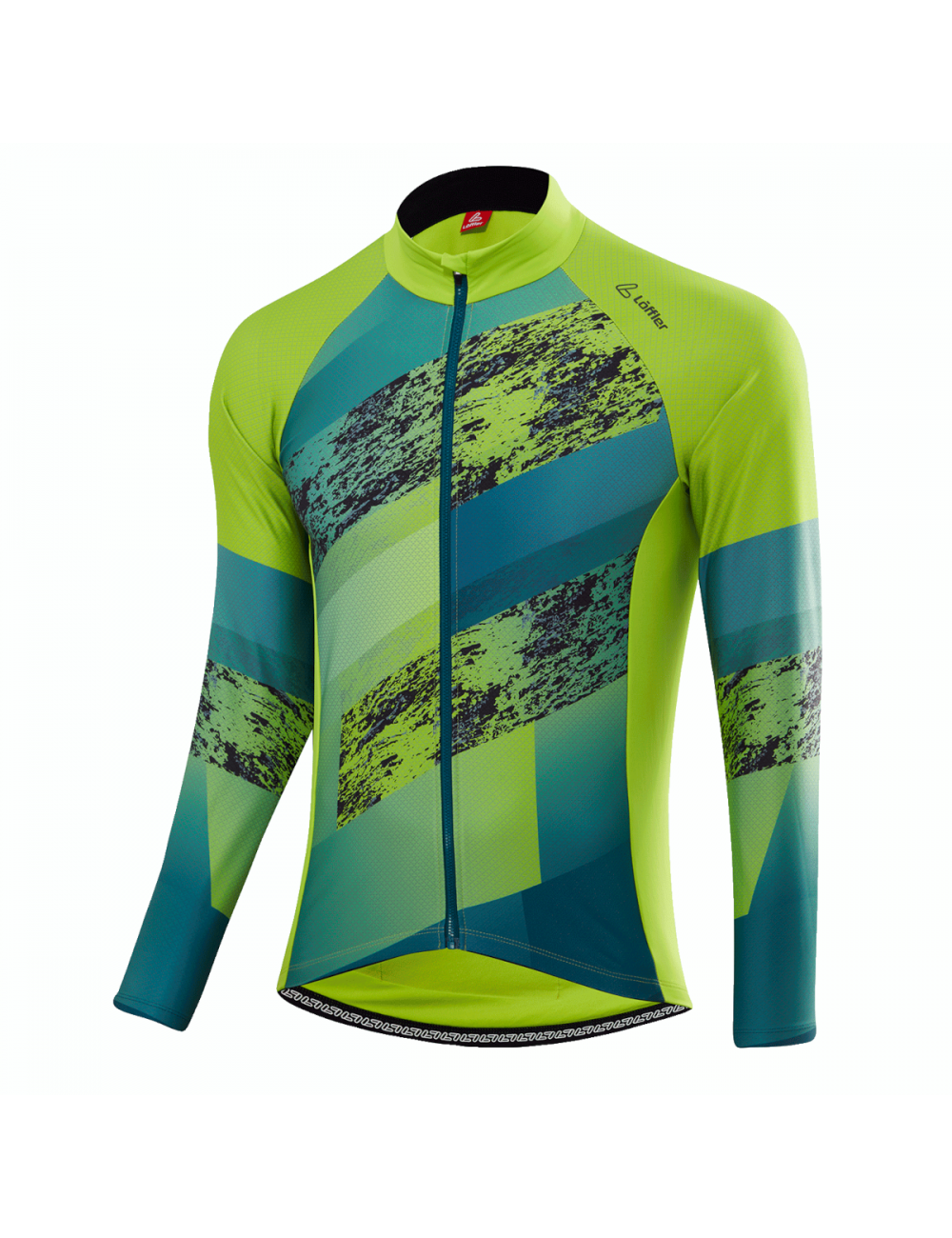Loeffler ciclismo maglia manica lunga M Bike L / s jersey Shalerock-Verde