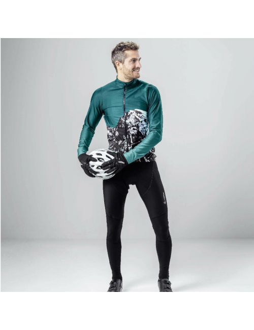 Löffler Radsporthemd Langarm M Bike L / s Trikot Scarp-Blau