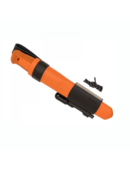 Mora survival knife Kansbol Kit Burnt Orange with polymer sheath-Orange
