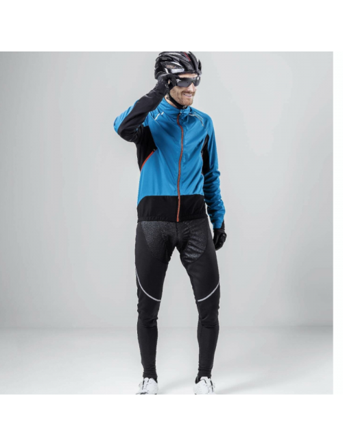 Loeffler fietsbroek lang M Bike Bib Tights WS XT voor heren - Zwart