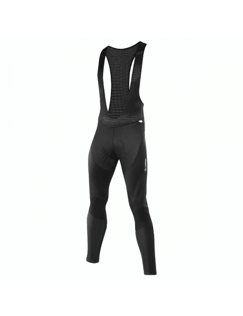 Pantalones cortos de ciclismo Loeffler Mallas largas con pechera para bicicleta WS XT para Hombre-Negro