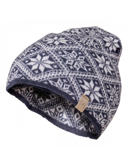 Ivanhoe cappello lavorato a maglia di lana Freya light Navy - taglia unica-Blu