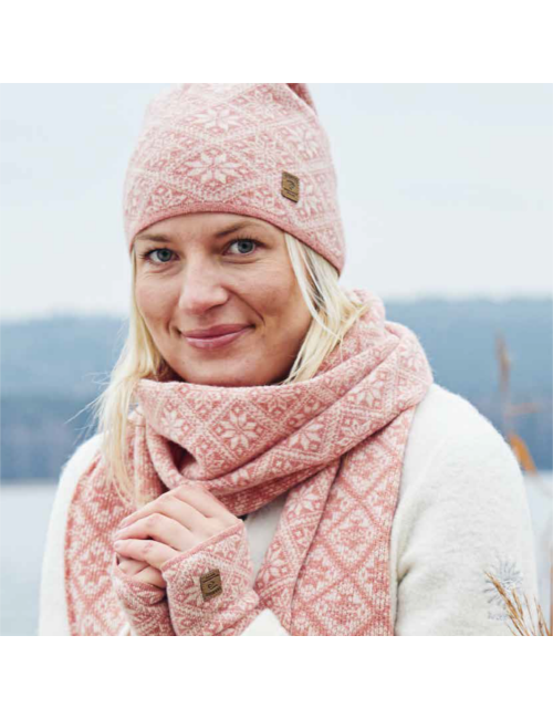 Ivanhoe knitted headband of wool Freya Gray Marl - one Size - gray