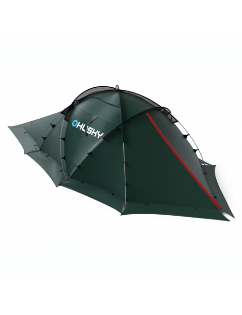 Husky Fighter Extreme 3-4 - lichtgewicht tent - 3-4 persoons - Groen