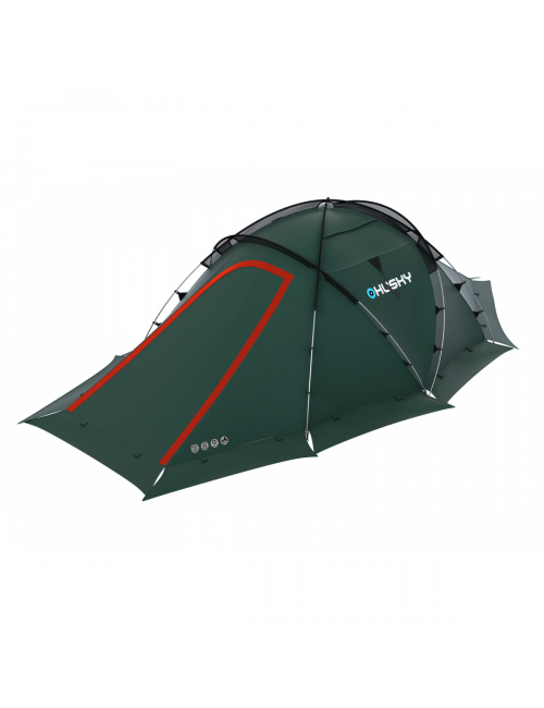 Husky Fighter Extreme 3-4 - lichtgewicht tent - 3-4 persoons - Groen