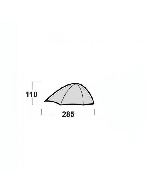 Husky Sawaj Camel 2-lightweight tent - 2 person - 1.6 kg-green