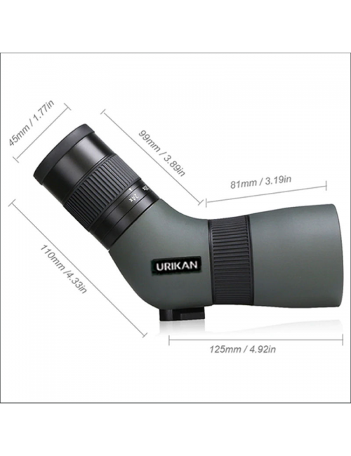 Datenblatt für Urikan Teleskop-Spotter u-trail 8-24x50 Reiseformat-Grün