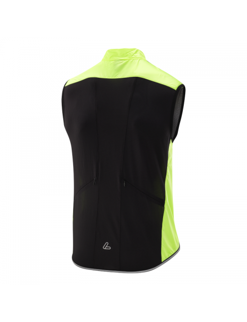 Chaleco de ciclismo sin mangas Loeffler Chaleco de bicicleta M Windshell-Amarillo neón