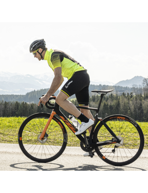 Chaleco de ciclismo sin mangas Loeffler Chaleco de bicicleta M Windshell-Amarillo neón