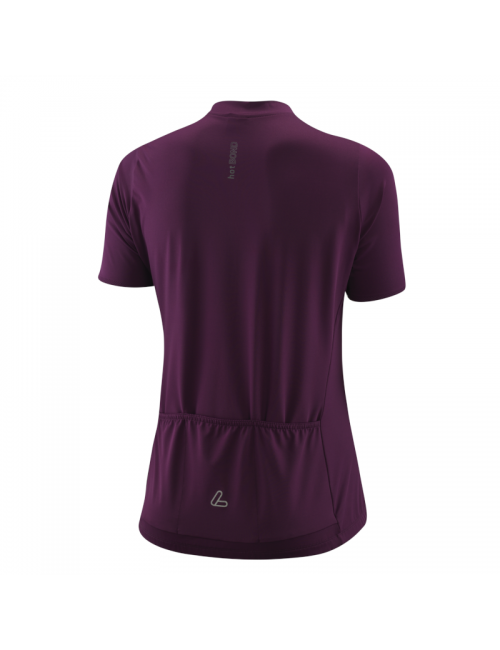 Löffler Kurzarm-Radtrikot mit Radtrikot FZ clear Hotbond® - Lila