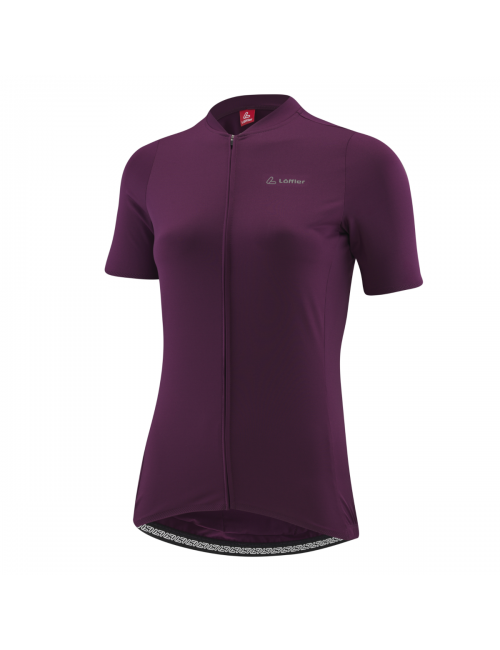 Maillot cycliste Loeffler à manches courtes avec Maillot de vélo FZ clear Hotbond® - Violet