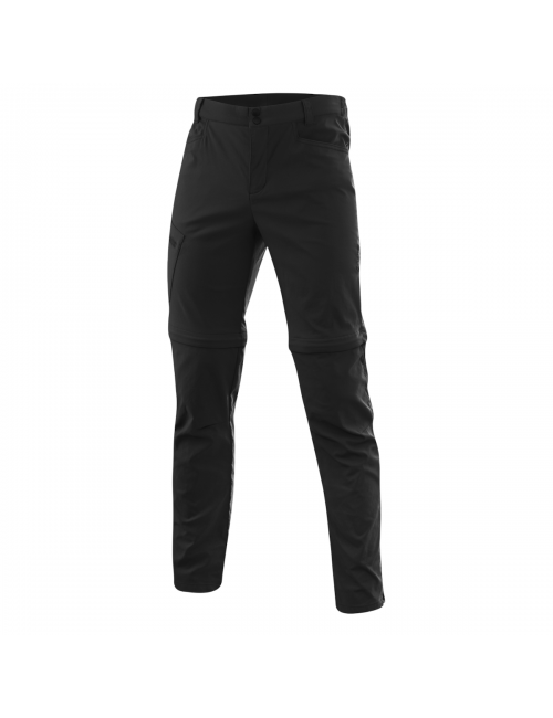 Loeffler zip-off hiking pants m Zip-off Trekking Pants CSL - Black