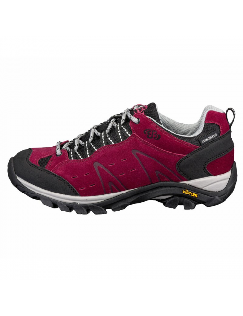 Brütting wandelschoenen voor dames Mount Bona Low - Bordeaux - Rood