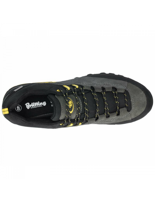 Chaussures de randonnée Brütting Makalu avec Comfortex-gris avec jaune