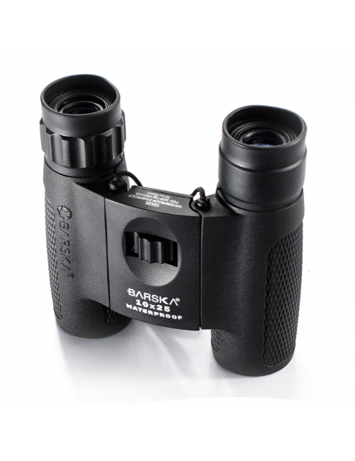 Binoculares Barska Blackhawk 10x25 wp impermeables-negro