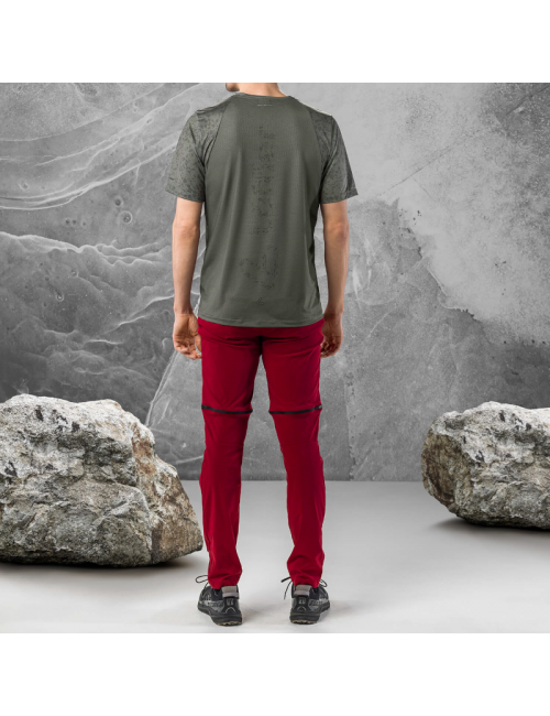 Pantalon de randonnée zippé Loeffler Pantalon de randonnée zippé m Fuselé CSL-Rouge