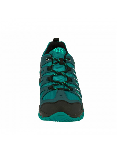 Brütting scarpe da trekking per donna expedition Petrol Blu-Nero