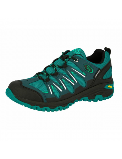 Brütting scarpe da trekking per donna expedition Petrol Blu-Nero