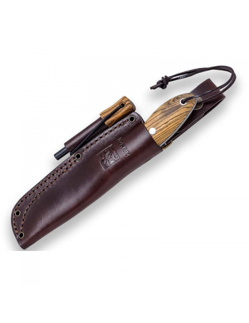 Joker coltello di sopravvivenza Canadiense CB114-P con avviamento di fuoco-Bocote