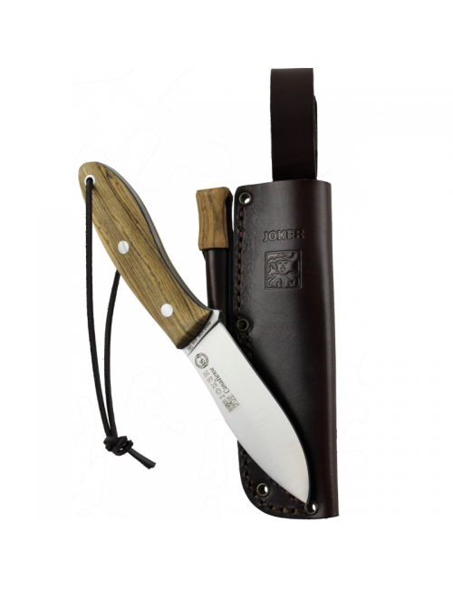 Joker coltello di sopravvivenza Canadiense CB114-P con avviamento di fuoco-Bocote