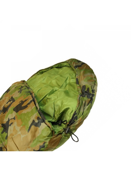 Fostex mummy sleeping bag tactical Sniper 230 cm - camouflage Woodland