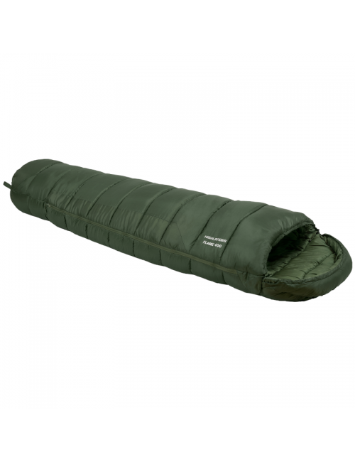 Sac de couchage momie Highlander Phoenix Flame 400-3/4 saisonnier-vert