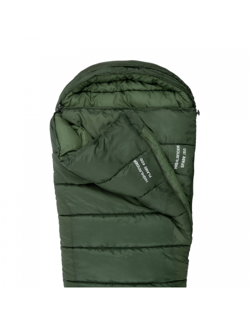Sacco a pelo Mummia Highlander Phoenix Flame 400-3/4 stagionale-verde