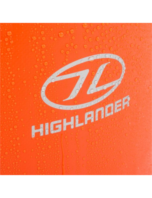 Bolsa impermeable Highlander bolsa seca tri-Laminado PVC 44 litros-Naranja